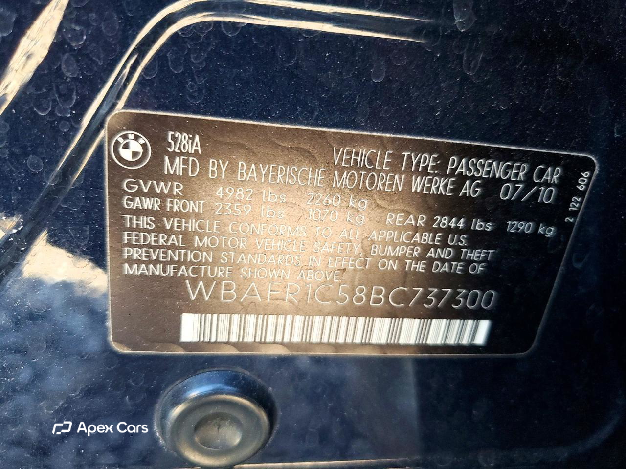 BMW Series 5 2011