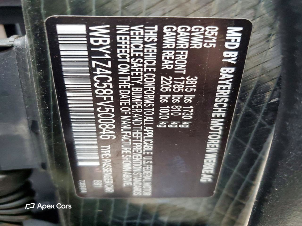 BMW i3 2015