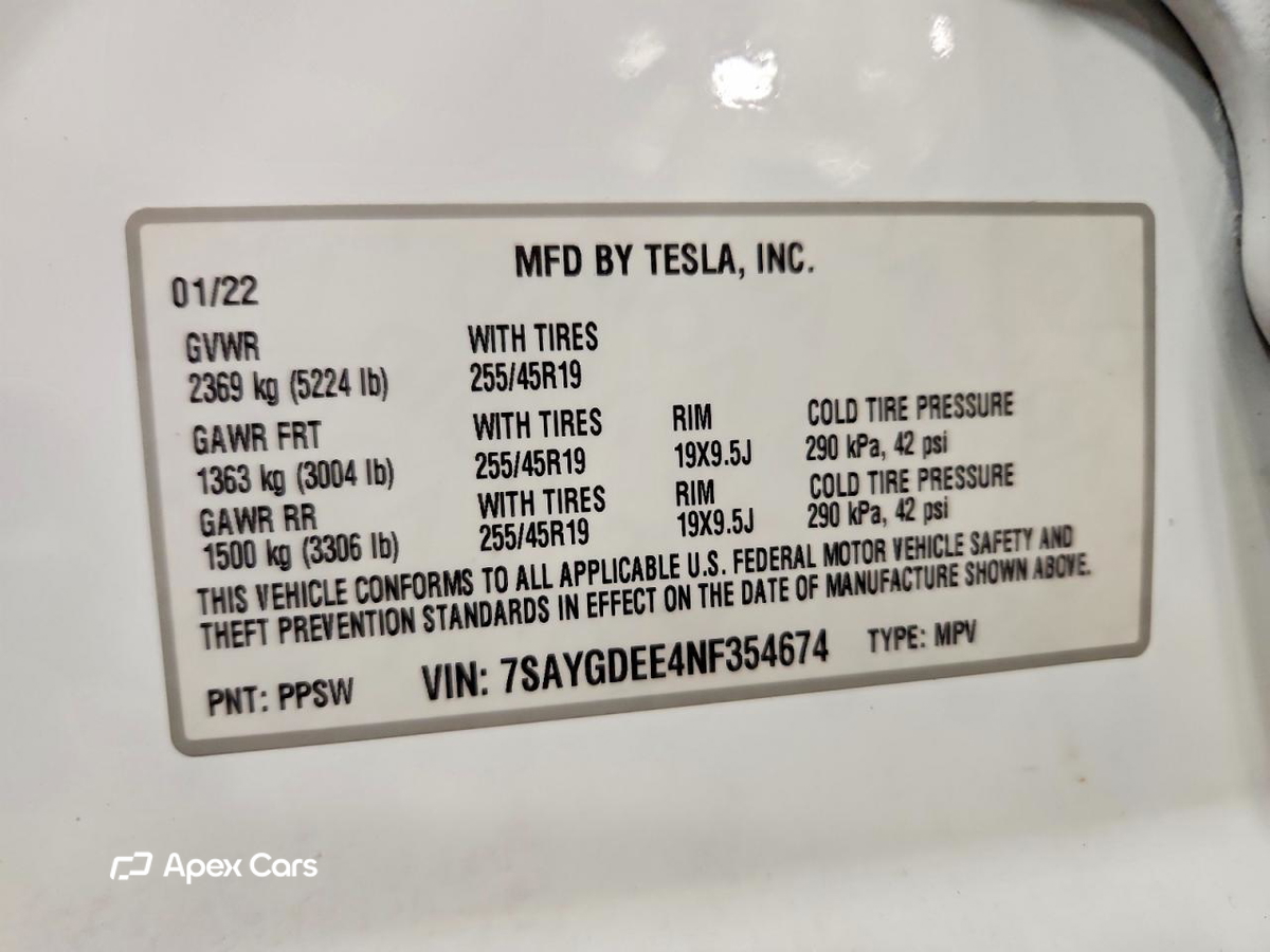 Tesla Model Y 2022