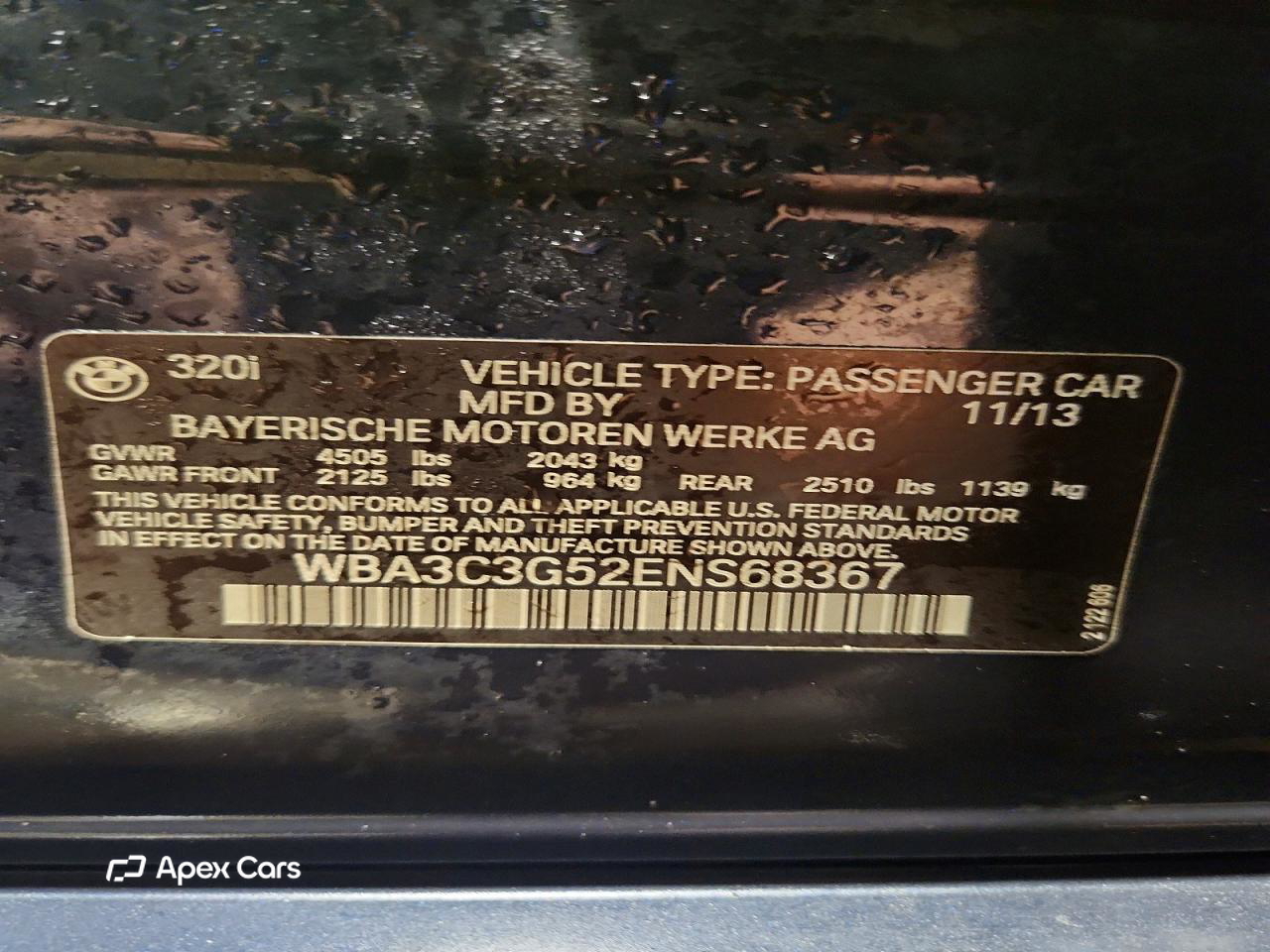 BMW Series 3 2014