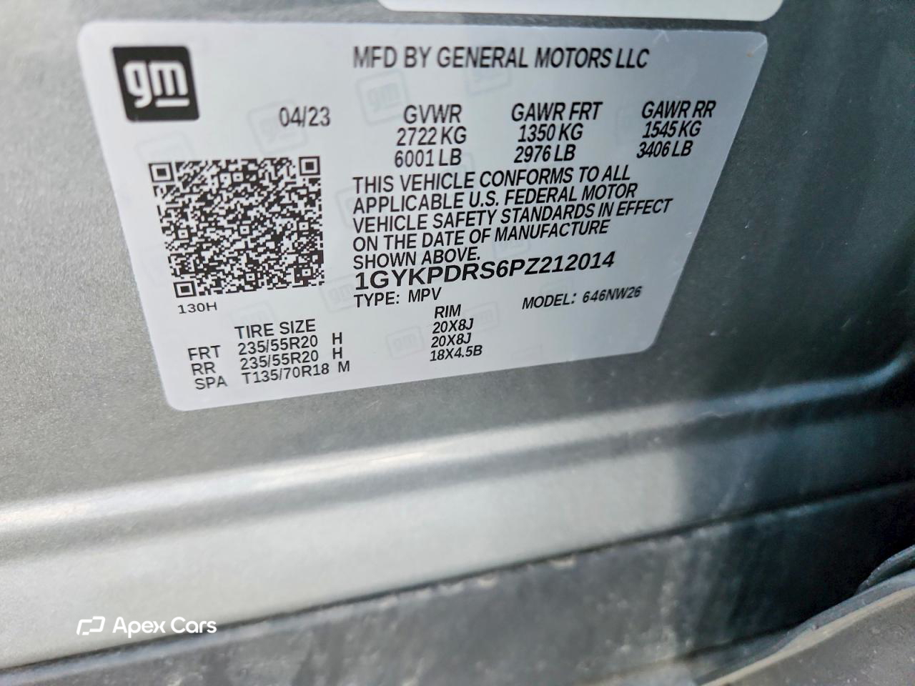 Cadillac XT6 2023