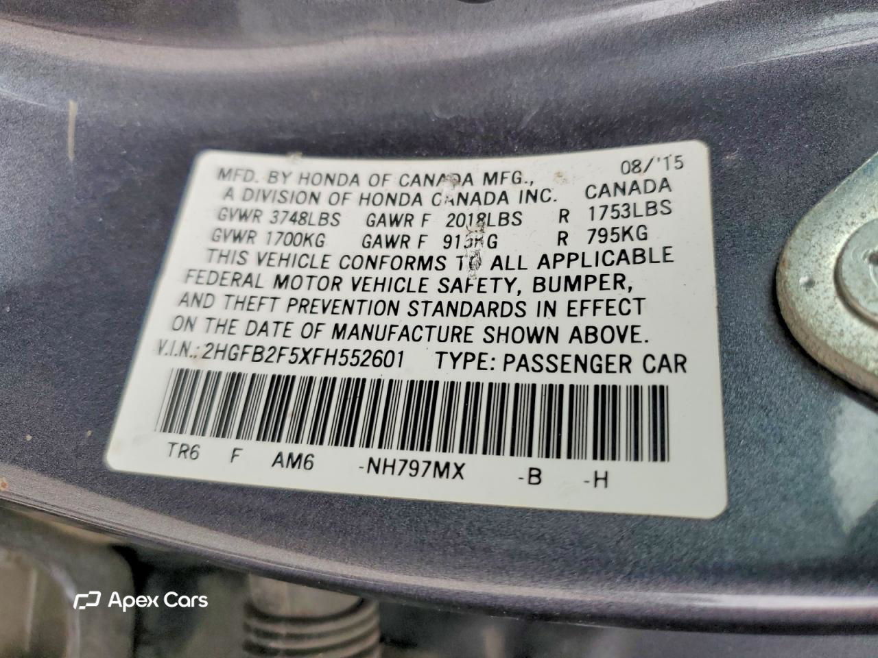 Honda Civic 2015