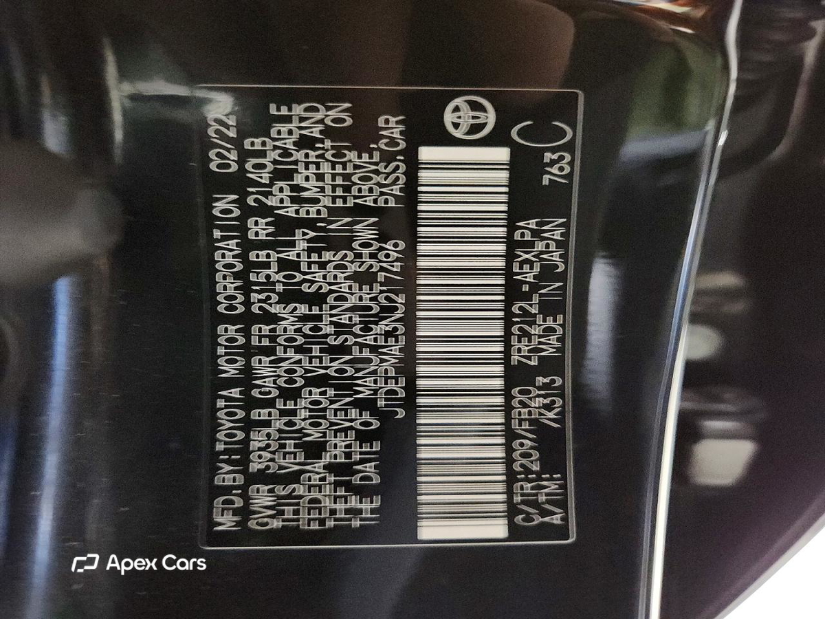 Toyota Corolla 2022