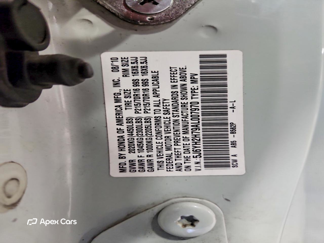 Honda Element 2010