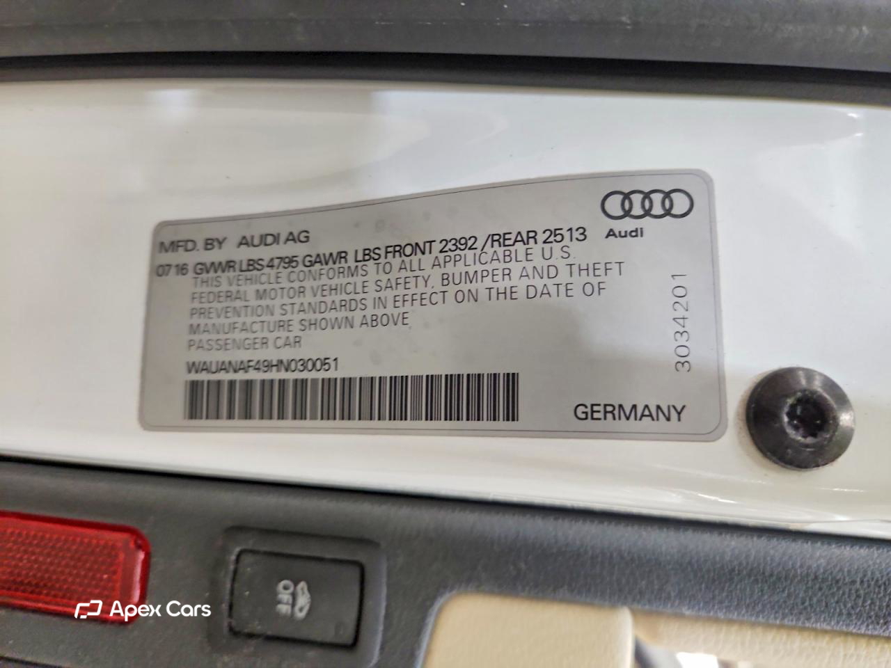 Audi A4 2017