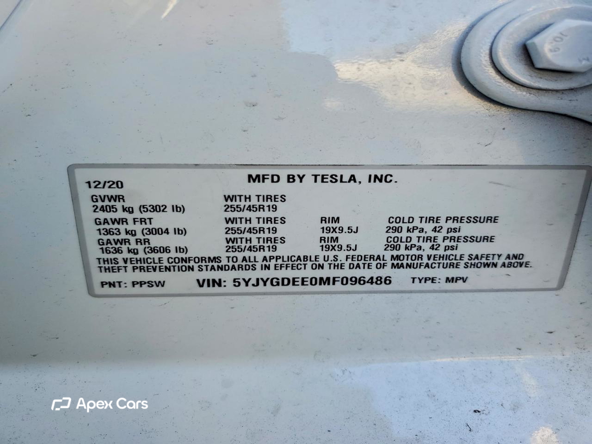 Tesla Model Y 2021