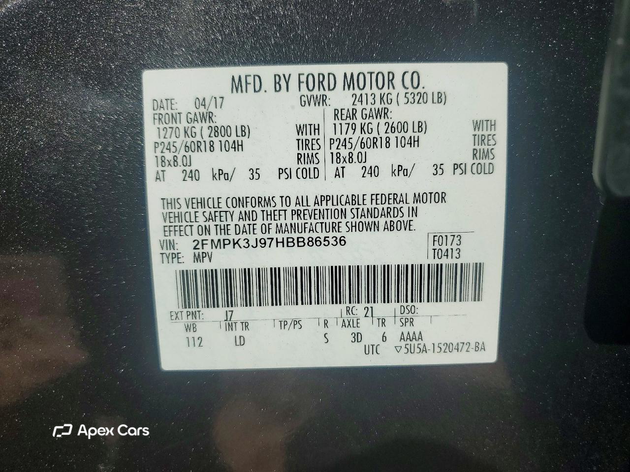 Ford Edge 2017