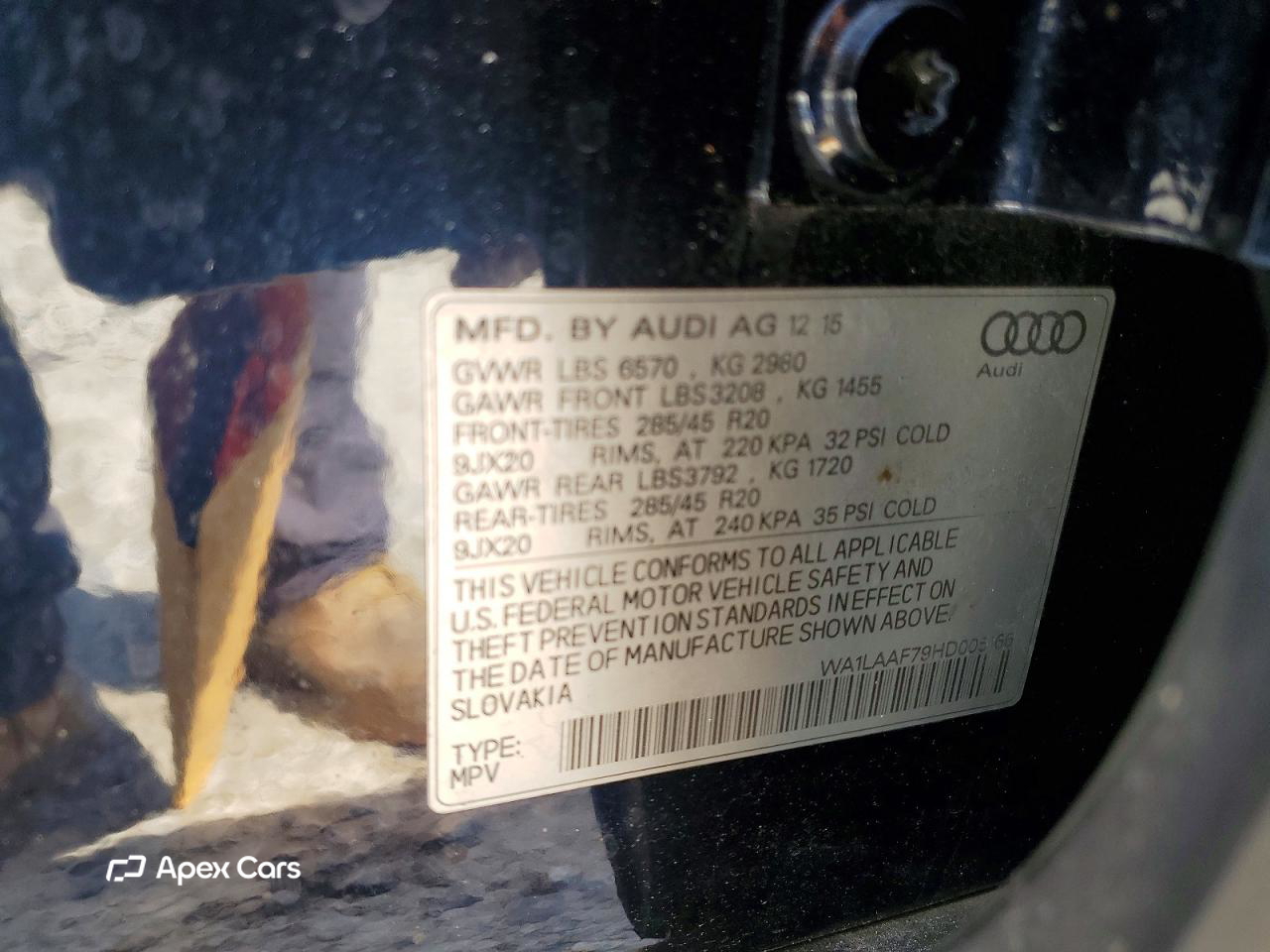 Audi Q7 2017