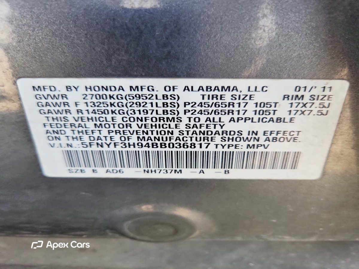 Honda Pilot 2011