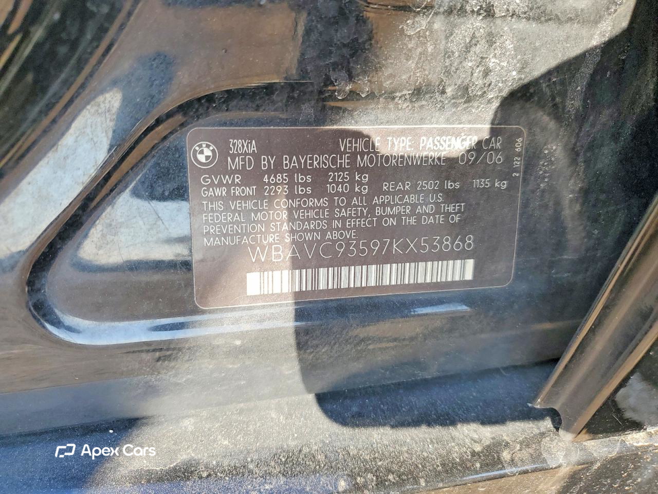 BMW Series 3 2007