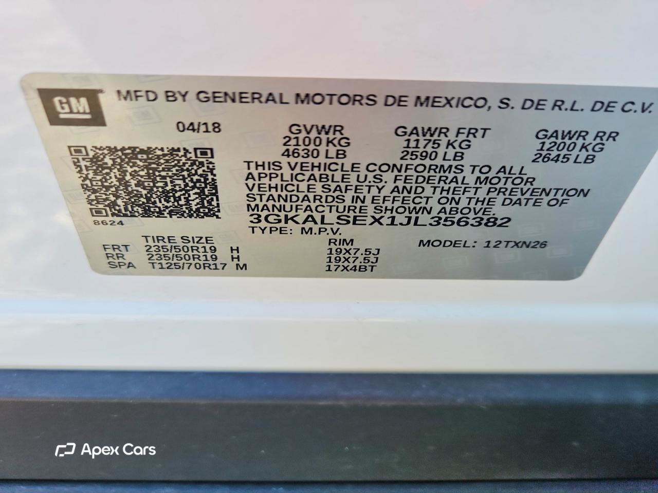 GMC Terrain 2018