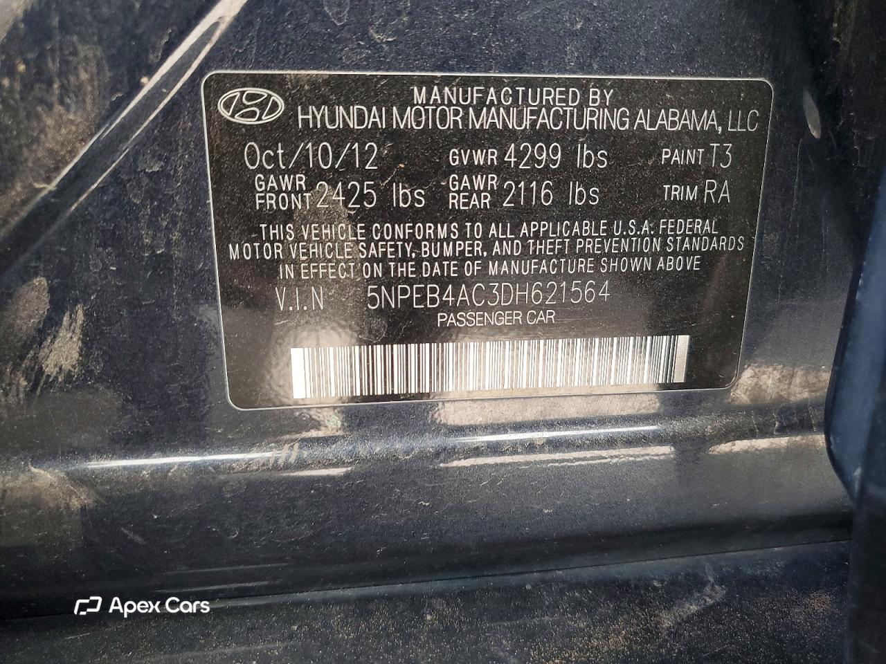 Hyundai Sonata 2013