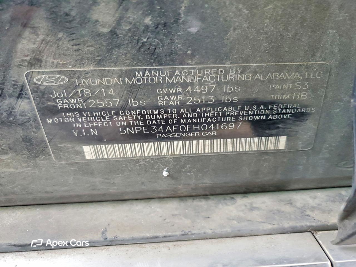 Hyundai Sonata 2015