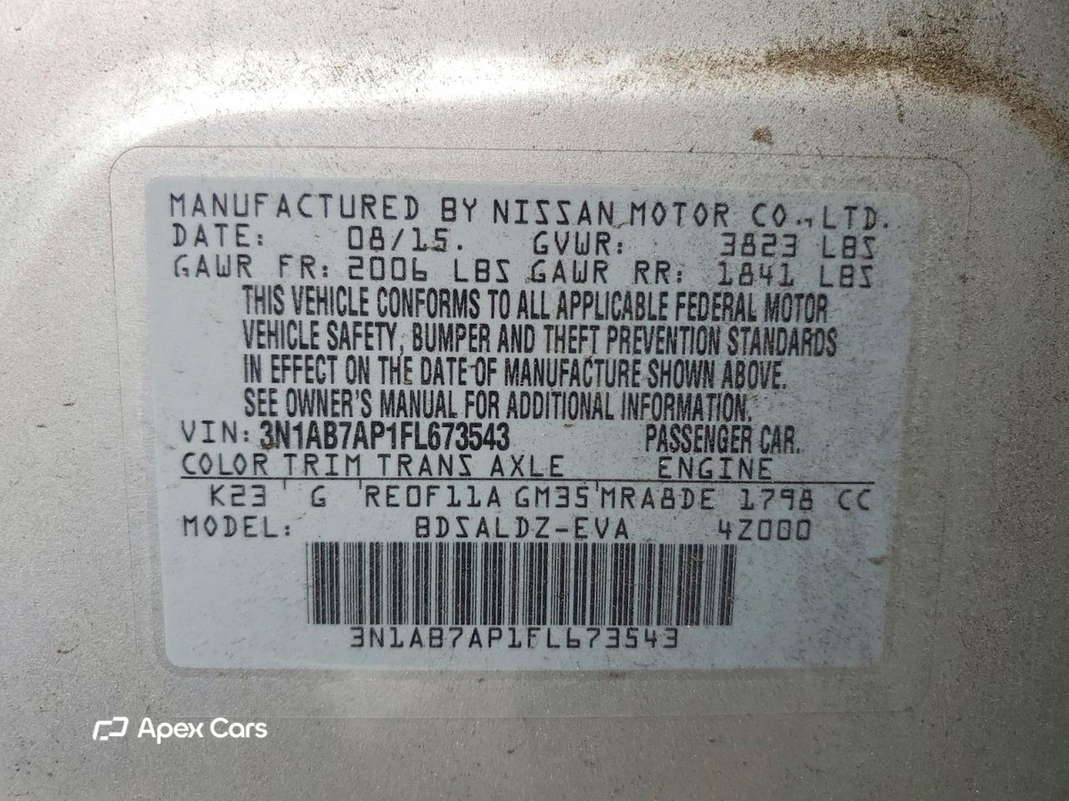 Nissan Sentra 2015