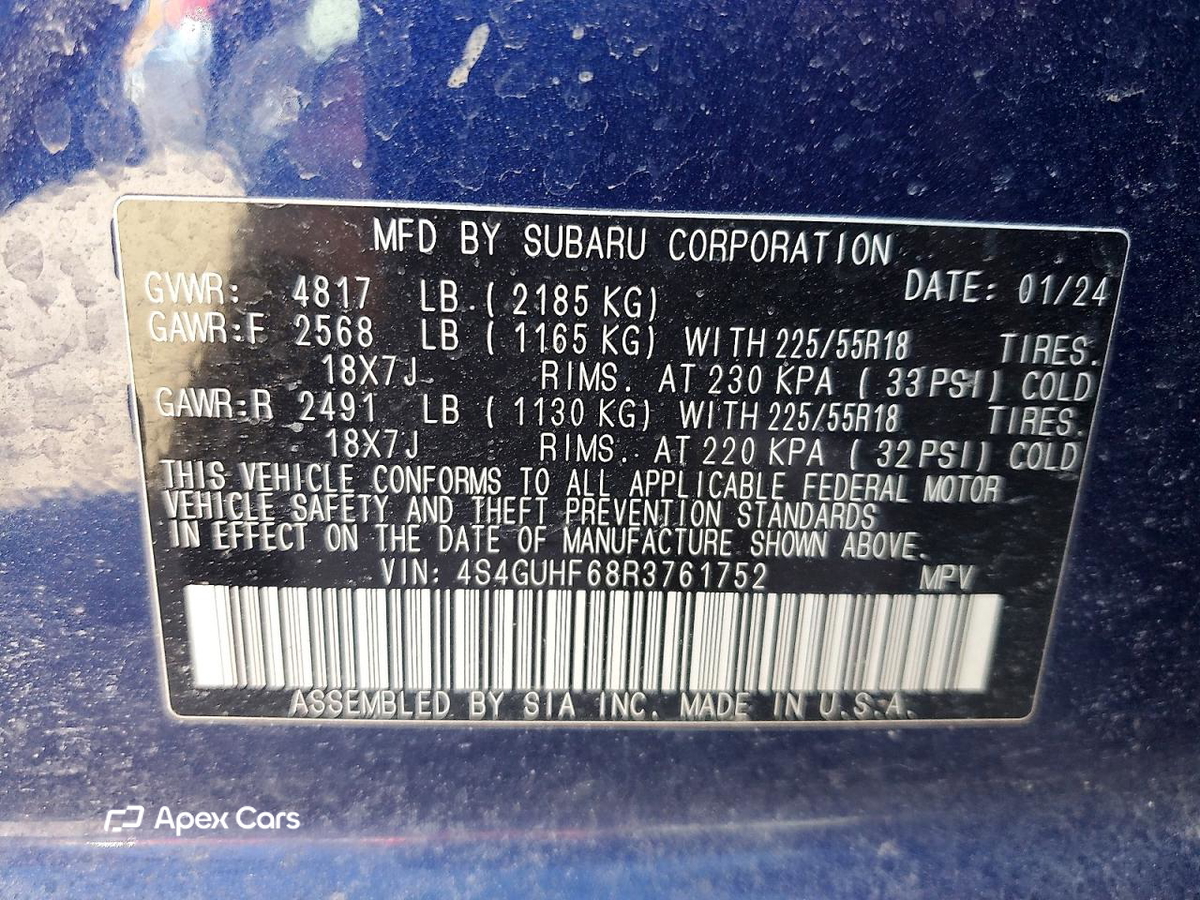 Subaru XV 2024
