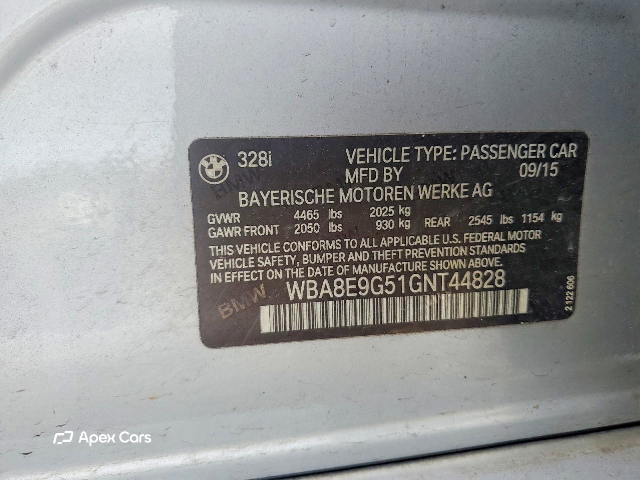 BMW Series 3 2016
