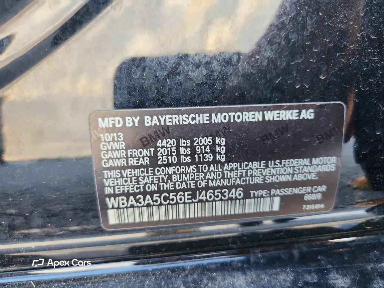 BMW Series 3 2014