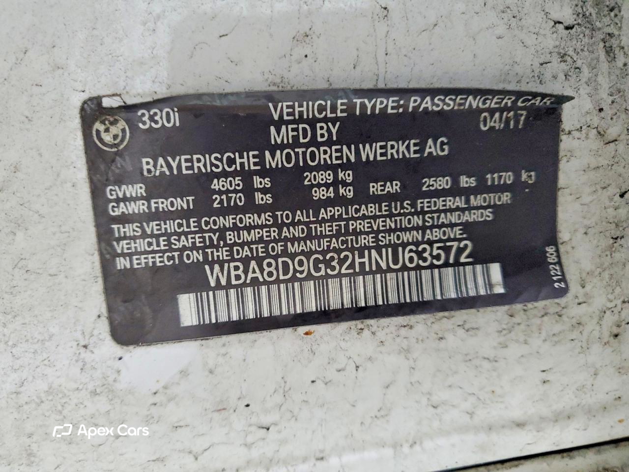 BMW Series 3 2017