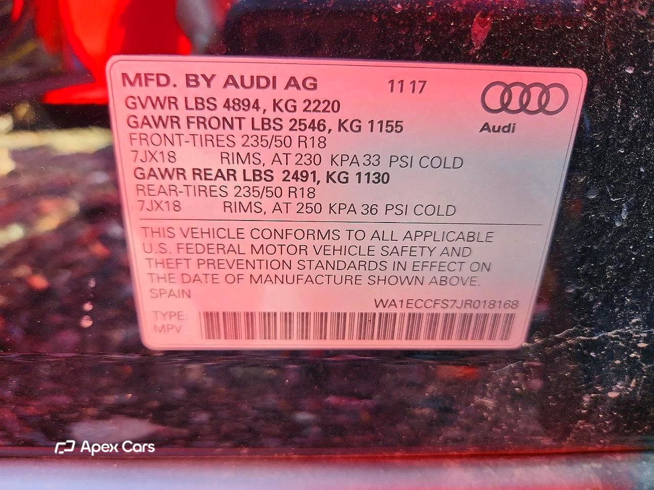 Audi Q3 2018