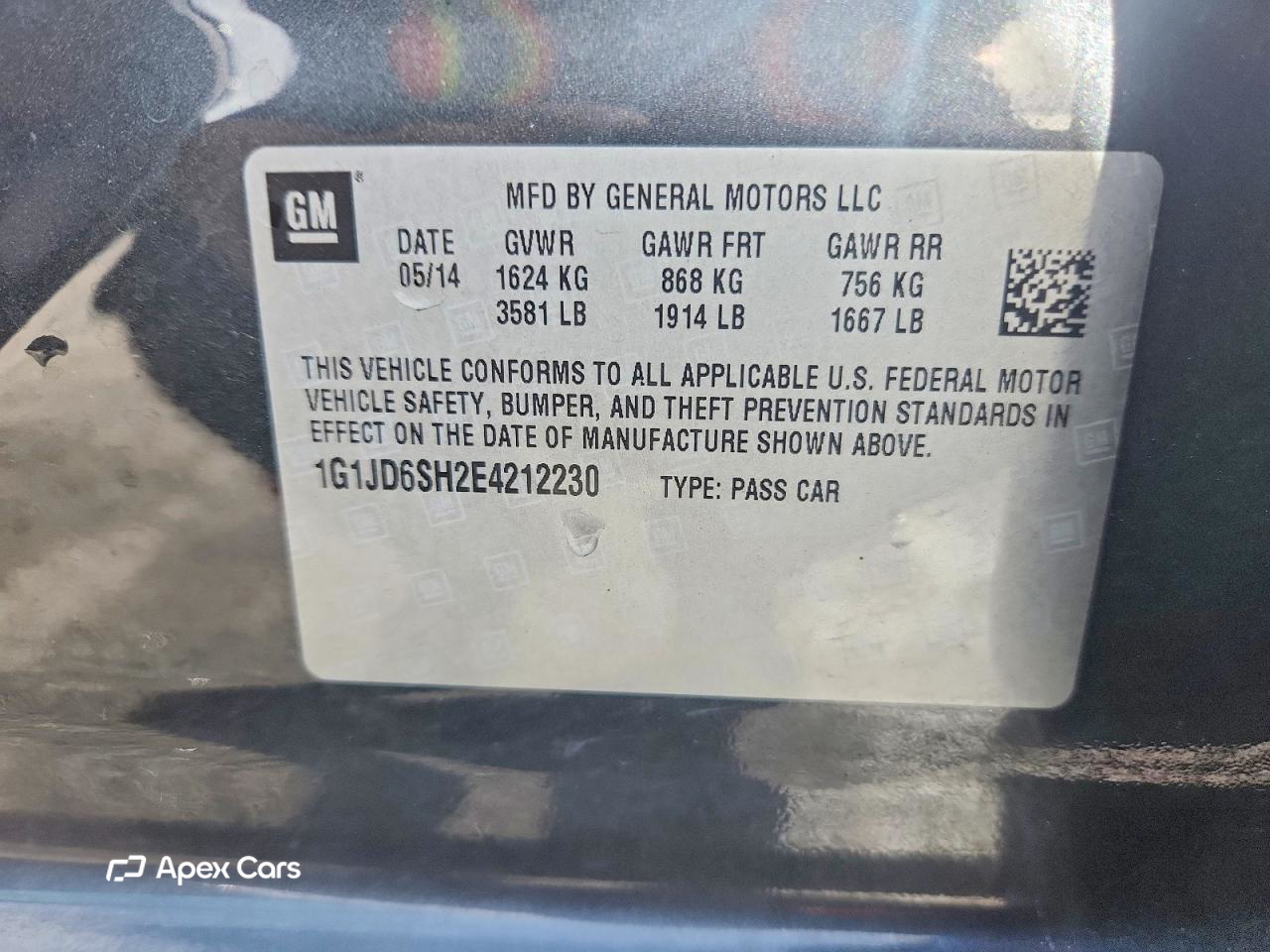 Chevrolet Sonic 2014
