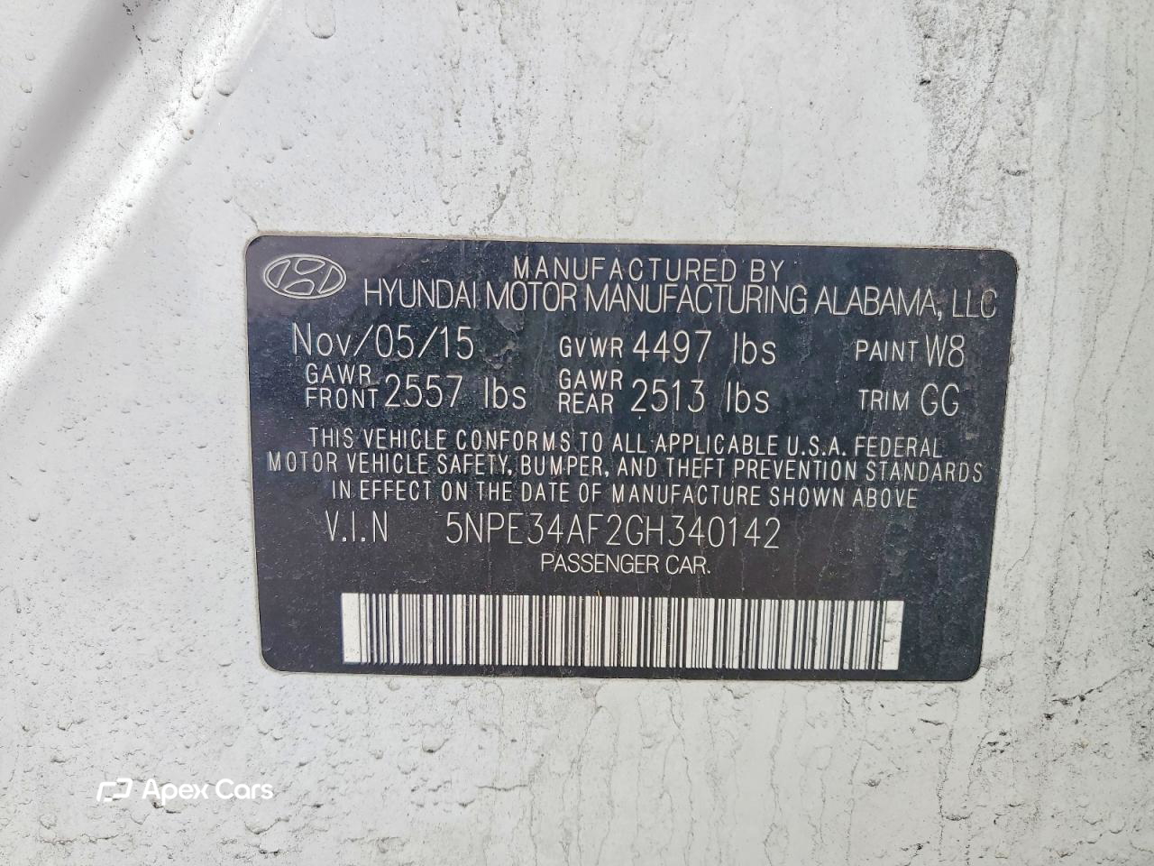 Hyundai Sonata 2016