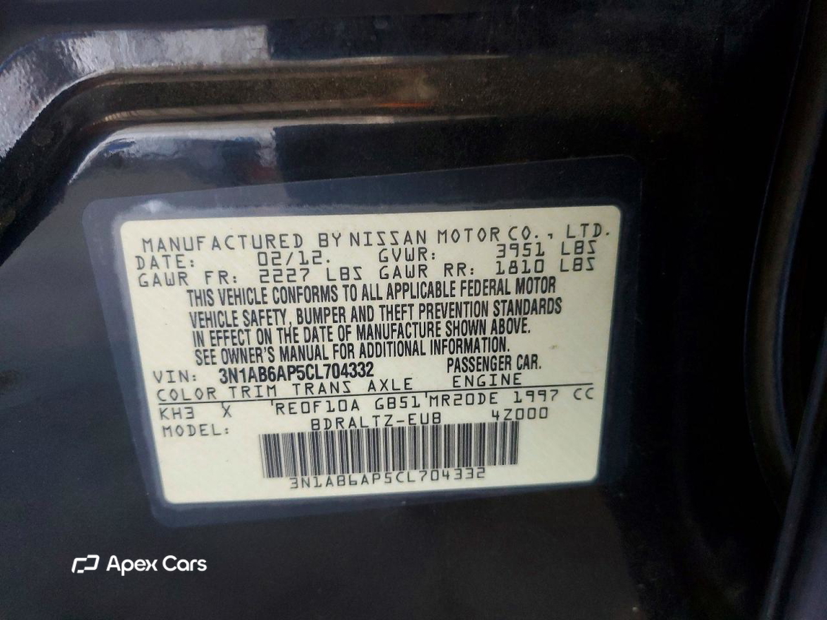 Nissan Sentra 2012