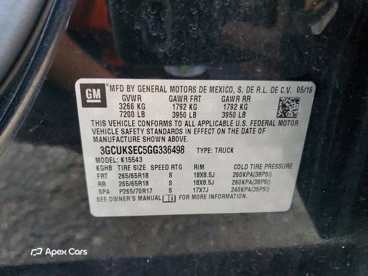 Chevrolet Silverado 2016