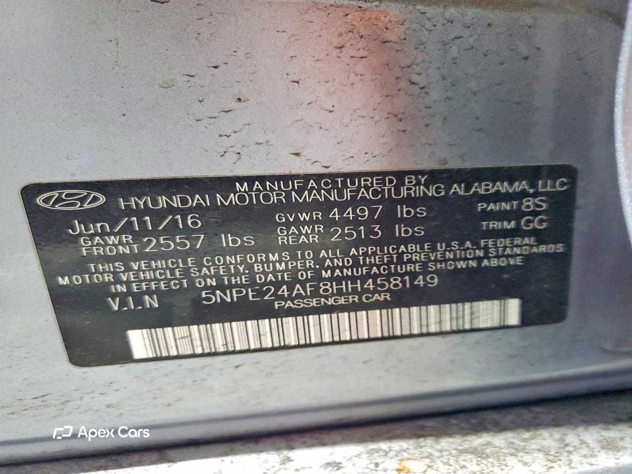 Hyundai Sonata 2017