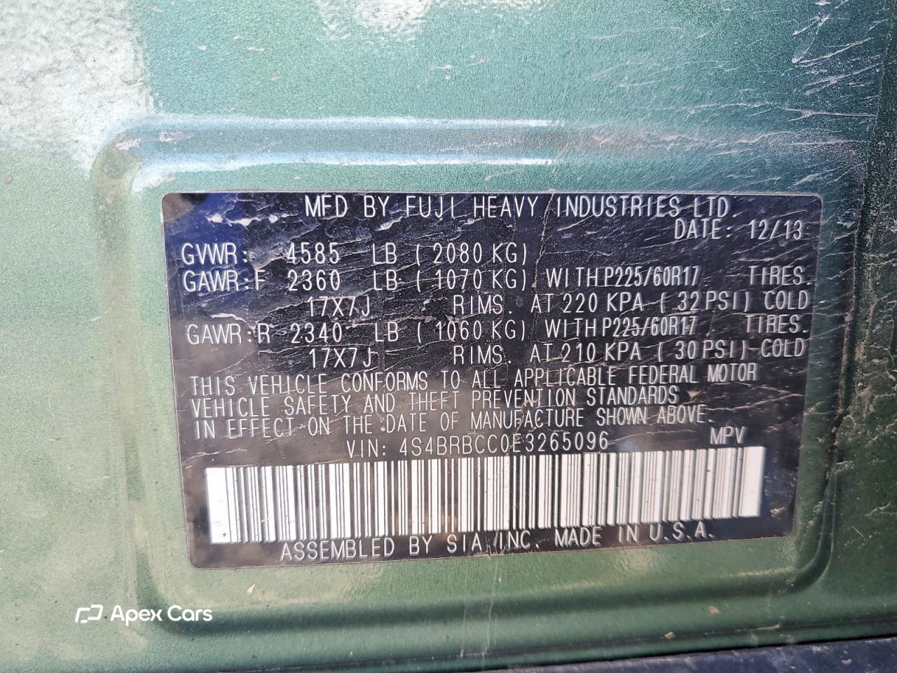 Subaru Outback 2014