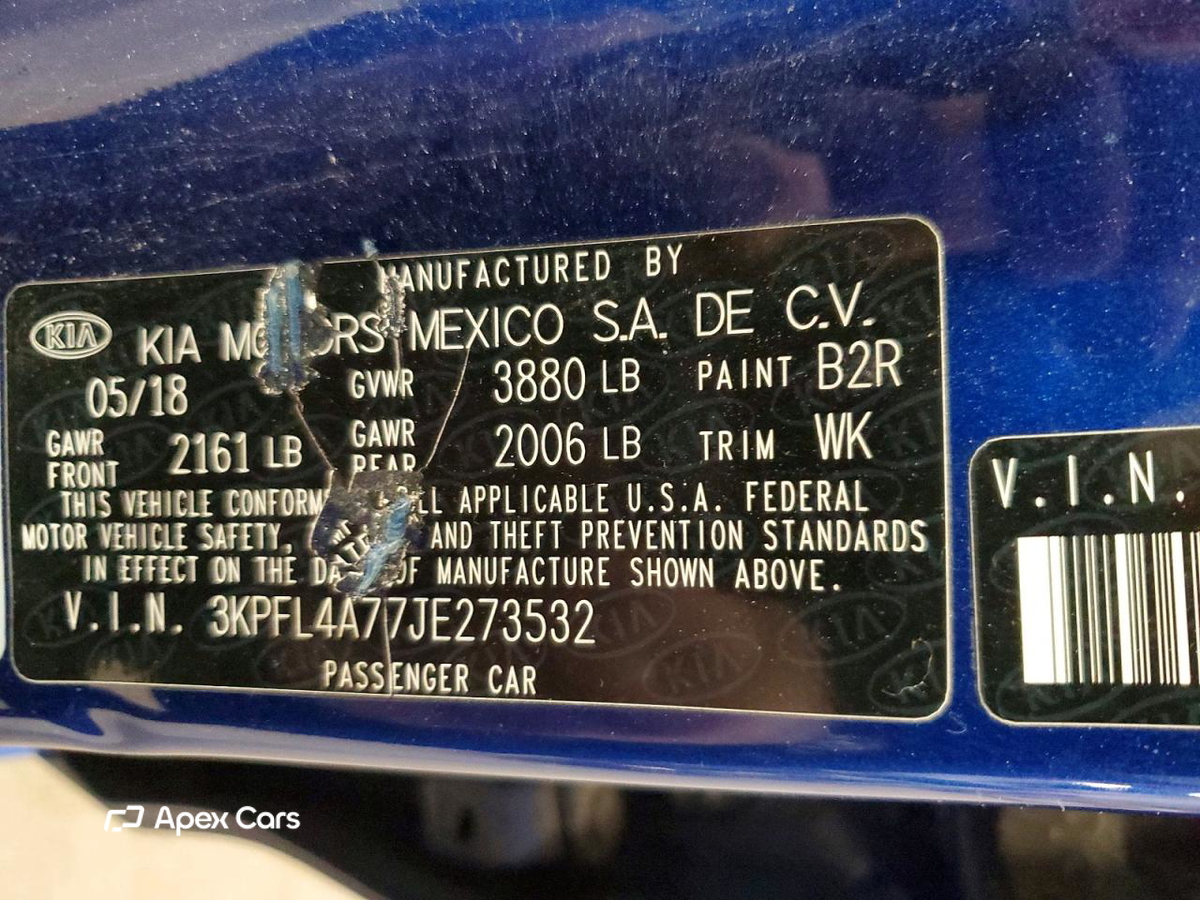 Kia Forte 2018