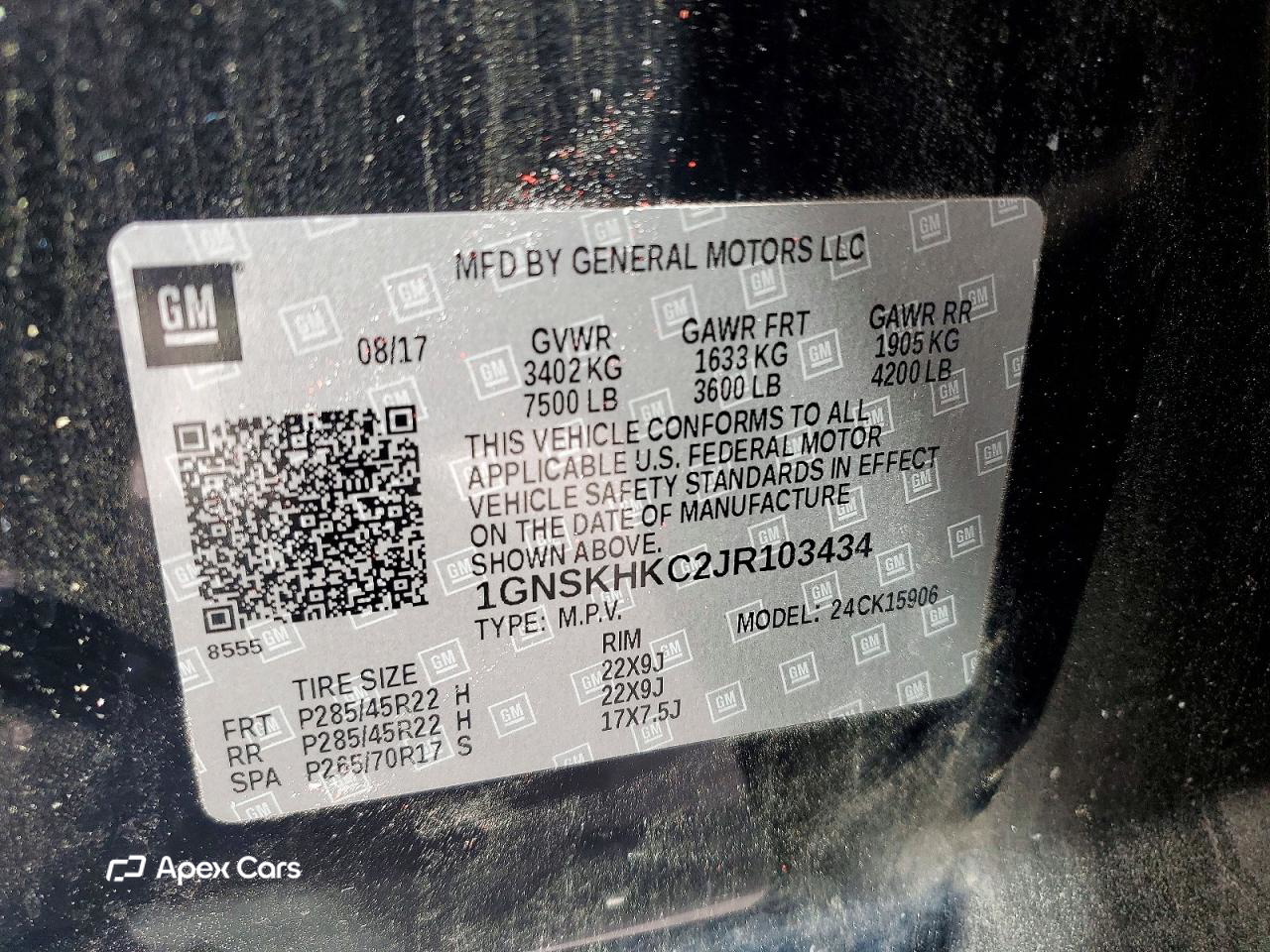 Chevrolet Suburban 2018