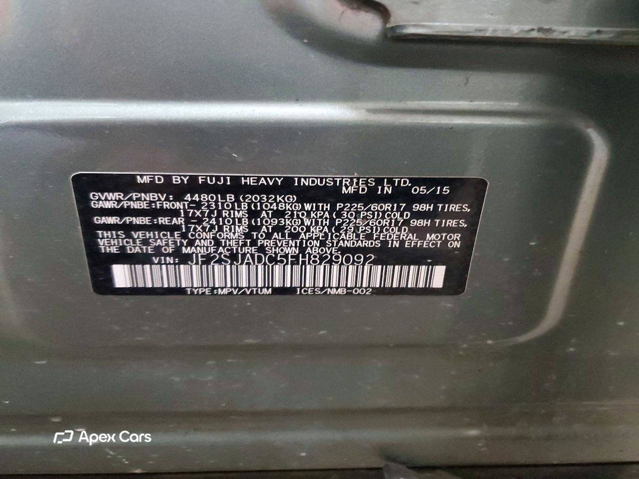 Subaru Forester 2015