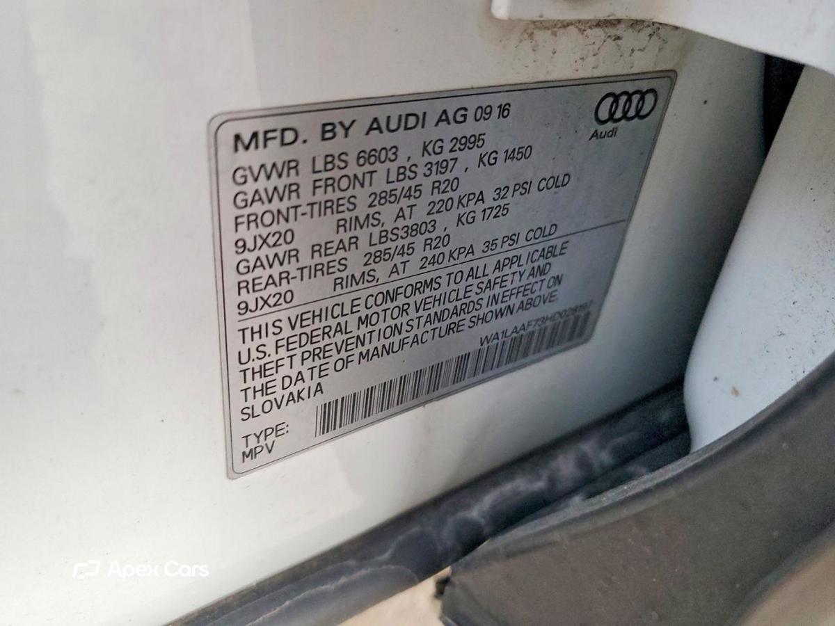 Audi Q7 2017
