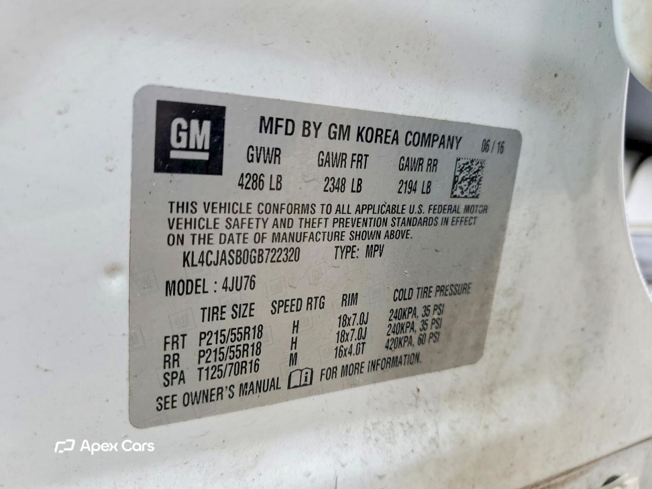 Buick Encore 2016