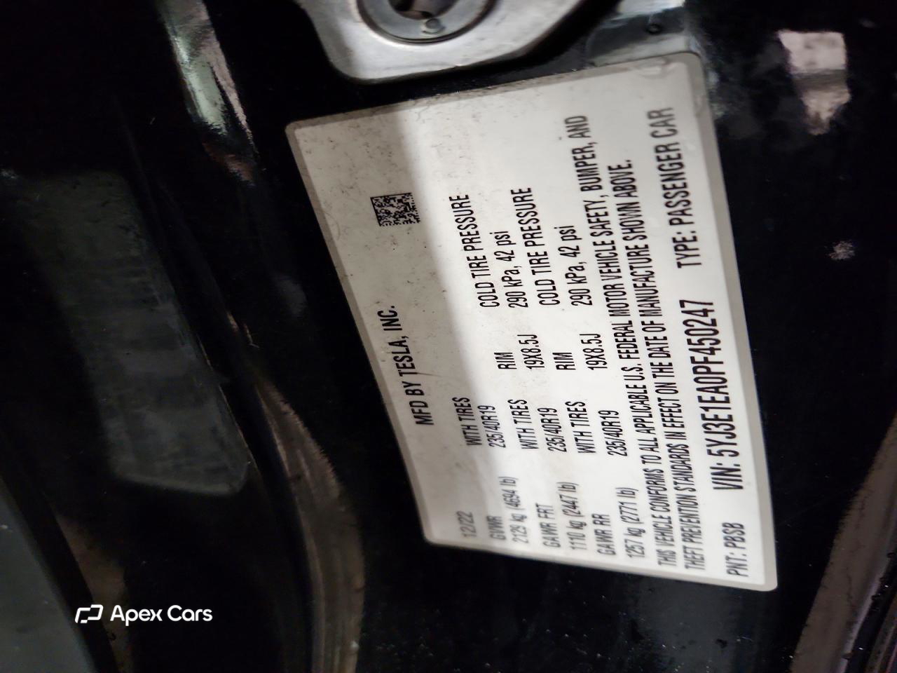 Tesla Model 3 2023