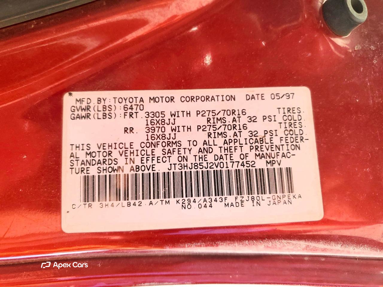 Toyota Land Cruiser 1997