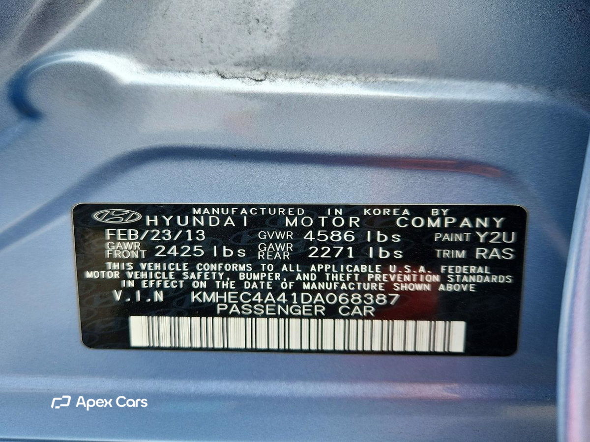 Hyundai Sonata 2013