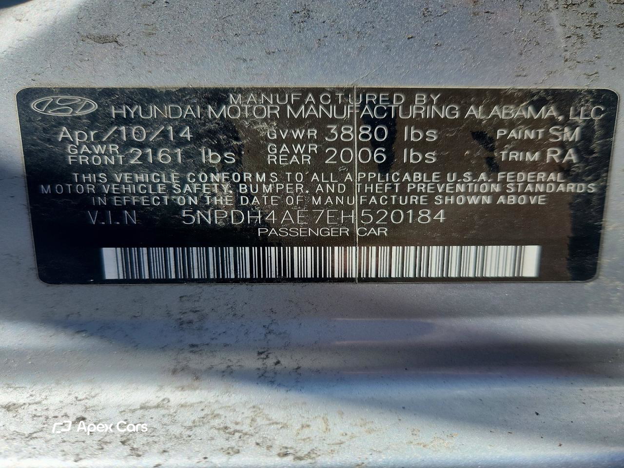 Hyundai Elantra 2014
