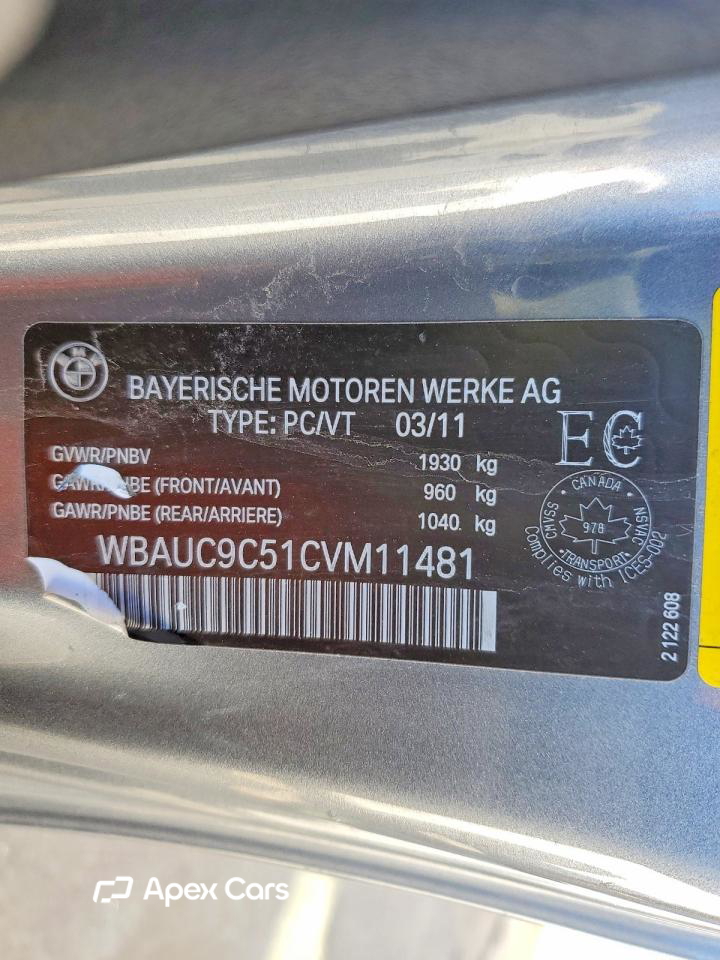 BMW Series 1 2012