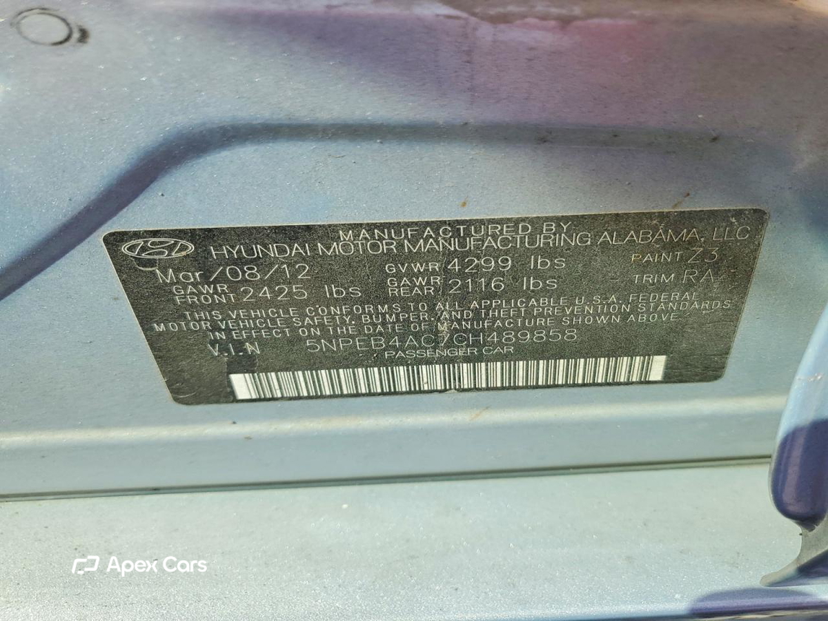 Hyundai Sonata 2013