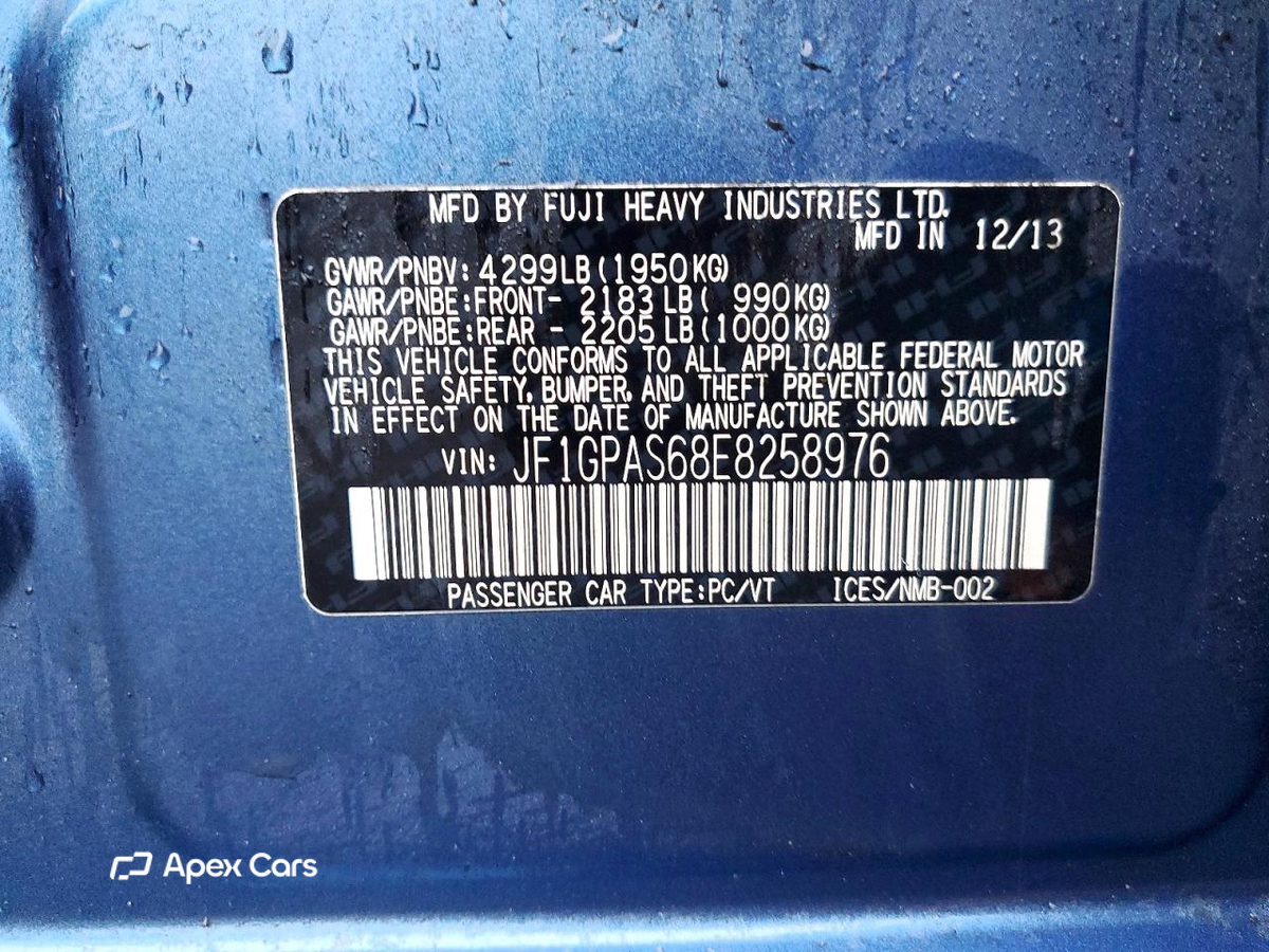 Subaru Impreza 2014