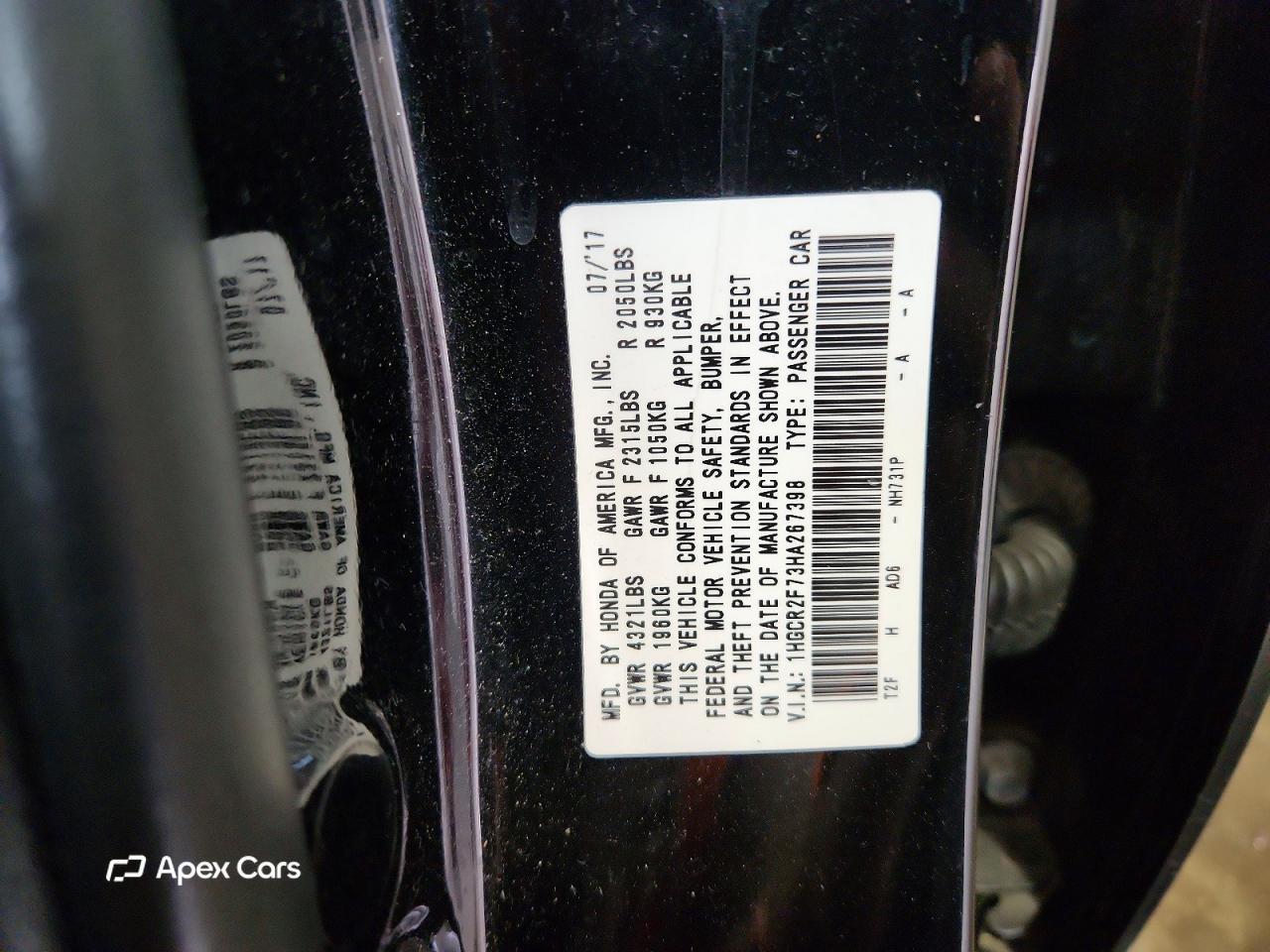 Honda Accord 2017