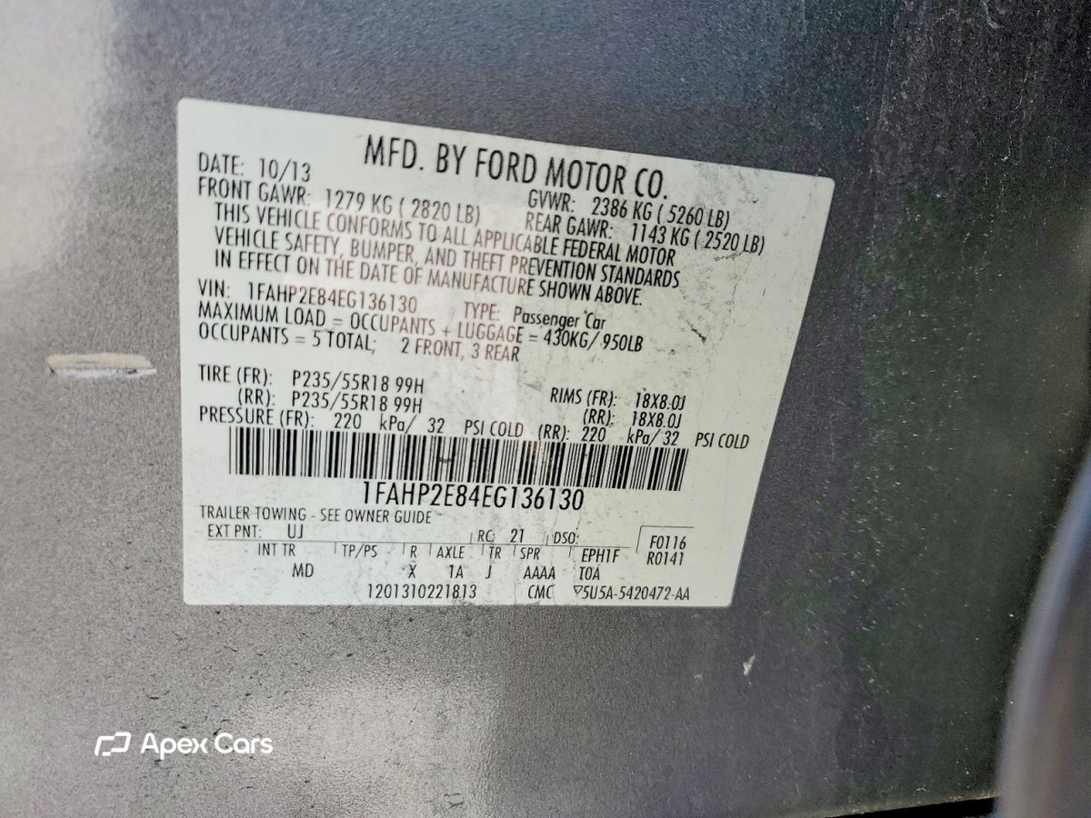 Ford Taurus 2014