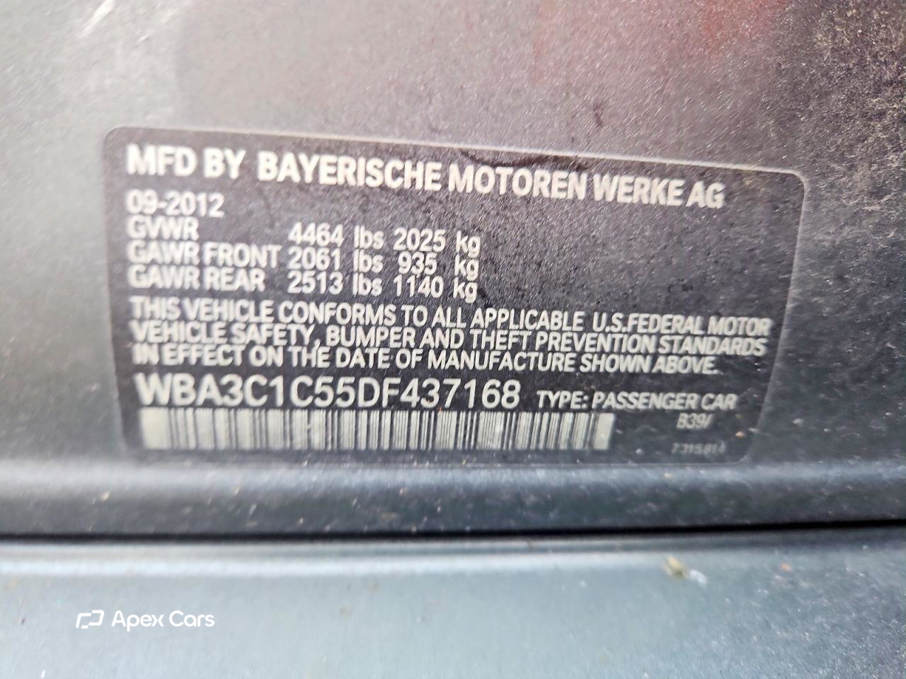 BMW Series 3 2013