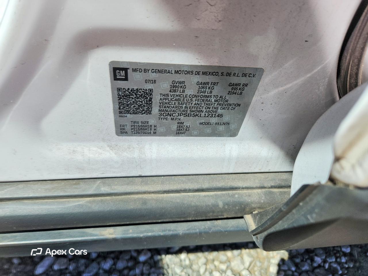 Chevrolet Trax 2019