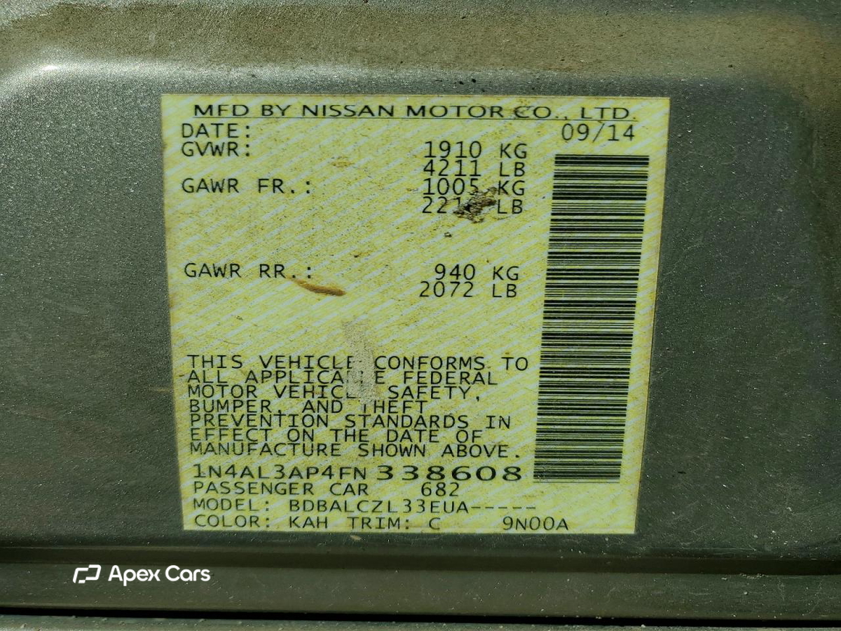 Nissan Altima 2015