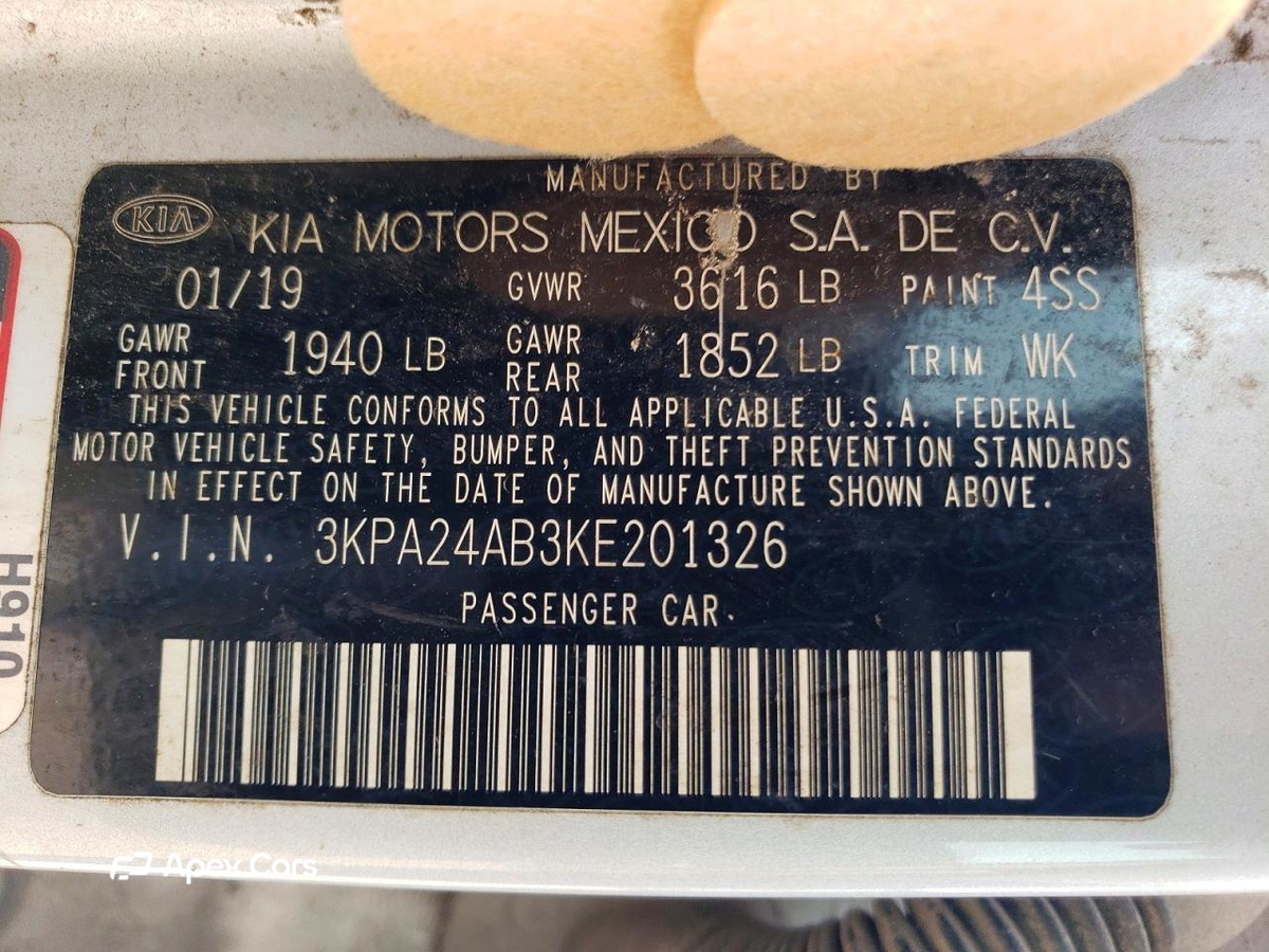 Kia Rio 2019