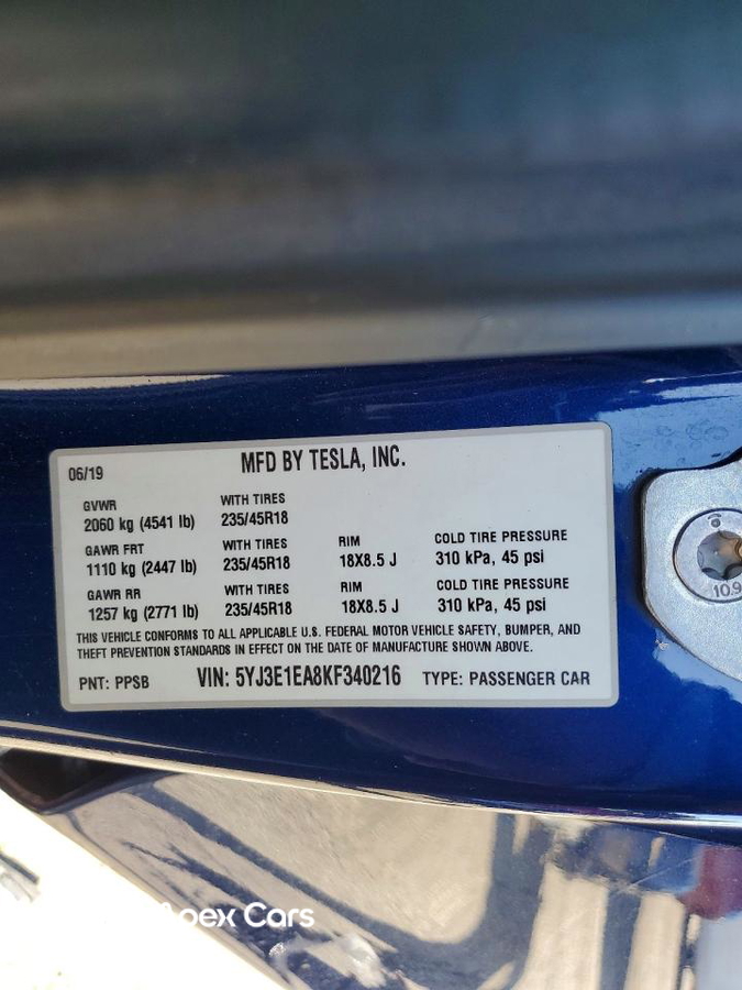 Tesla Model 3 2019