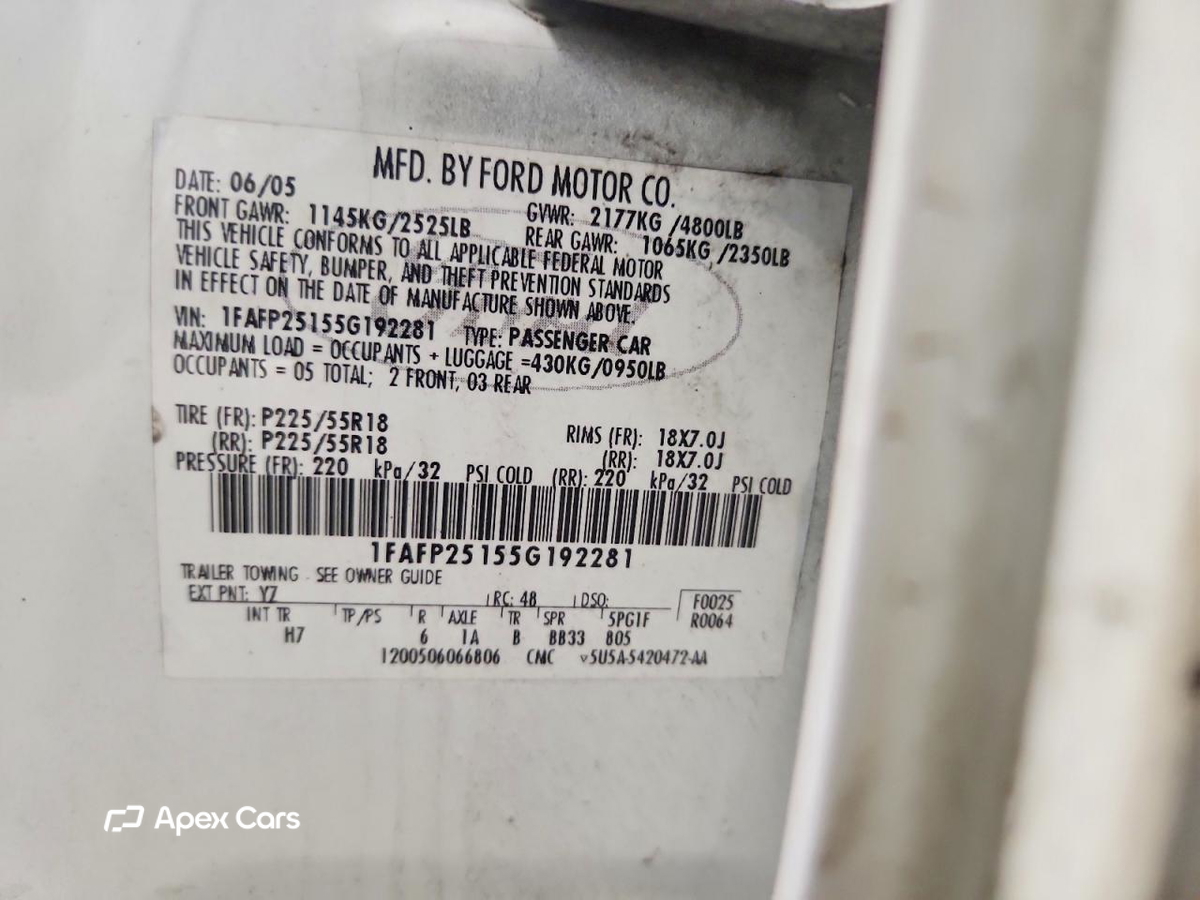 Ford Five Hundred 2005