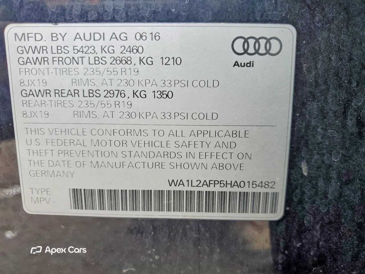 Audi Q5 2017